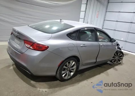 2015 Chrysler 200 S z USA, uszkodzony, nr VIN 1C3CCCDG6FN678524